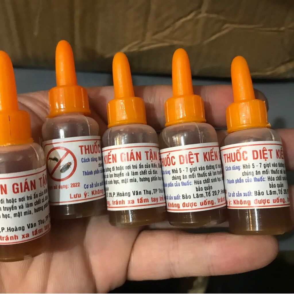 Combo 10 thuốc diệt kiến sinh học