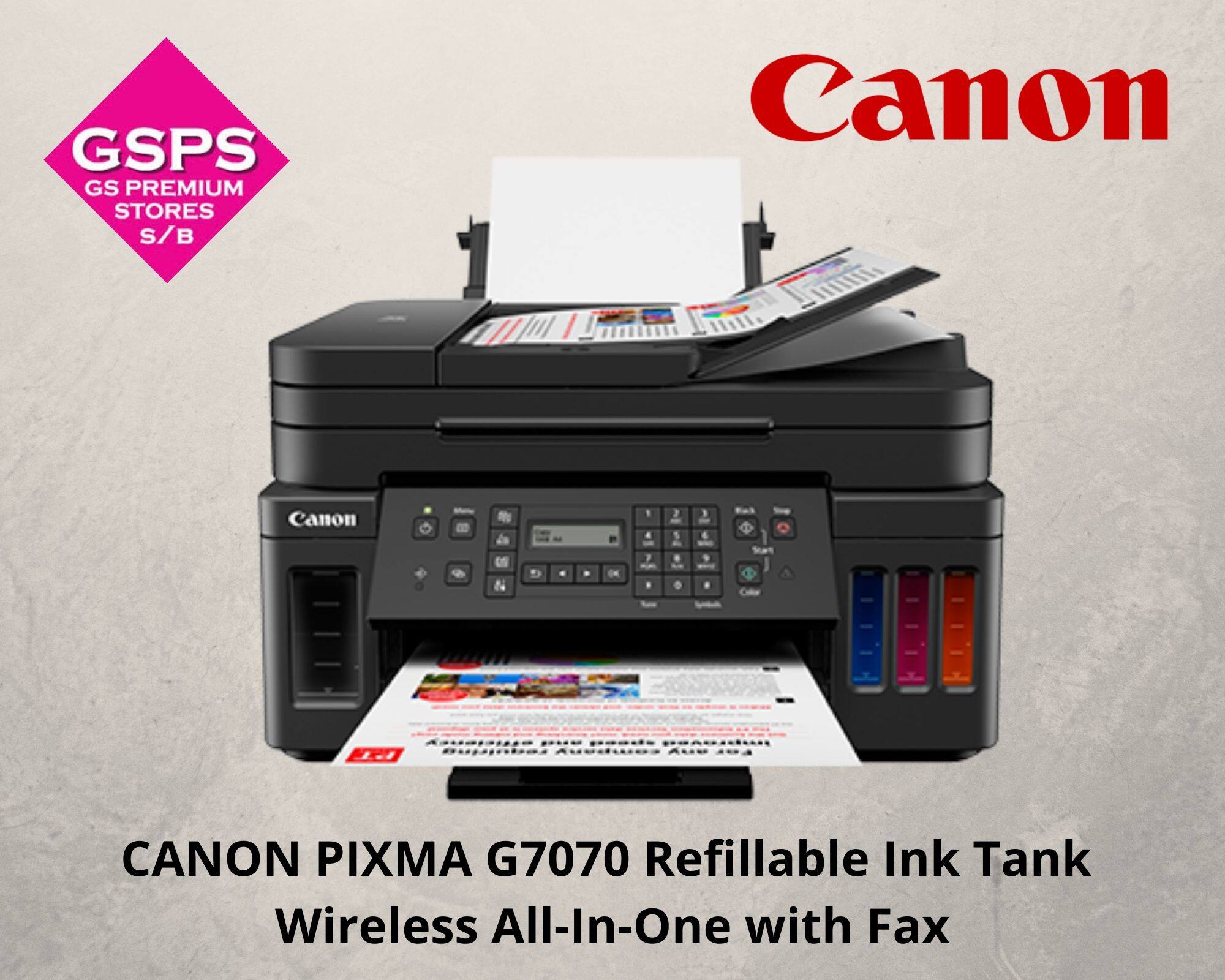 canon g7070 printer specifications