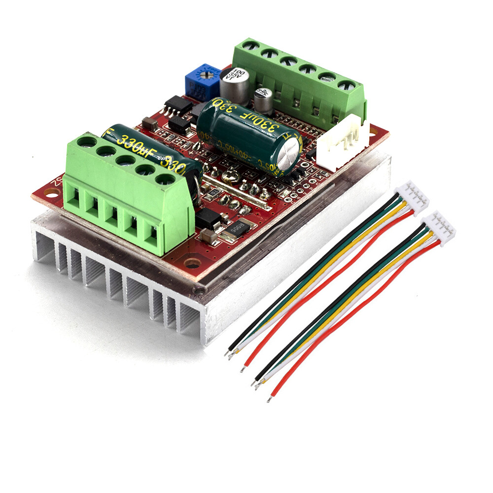 Bộ Điều Khiển Động Cơ Không Chổi Than Ba Pha DC 6-60V 400W BLDC Bảng Điều Khiển Động Cơ Hội Trường PWM 12V 24V 48V