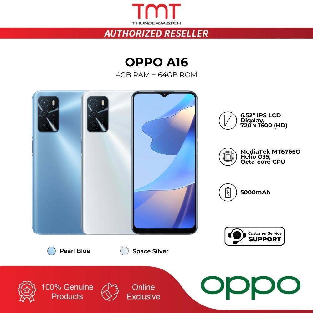 Oppo A16 Price in Malaysia & Specs - RM549 | TechNave