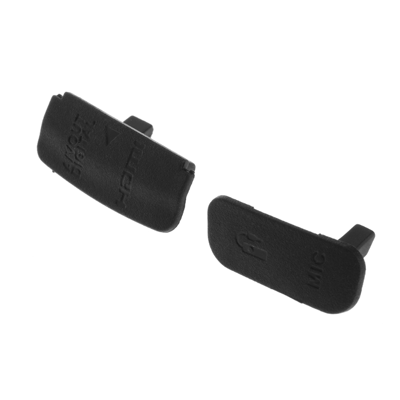 Giao Diện USB AV OUT HDMI MIC Nắp Dưới Cửa Cao Su Dành Cho Máy Ảnh Canon 600D Mới