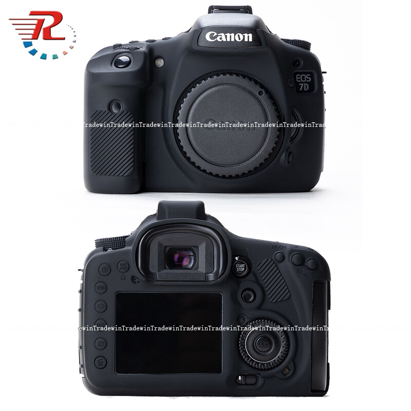 Soft Silicone Rubber Camera Body Cover Case For Canon EOS 7D