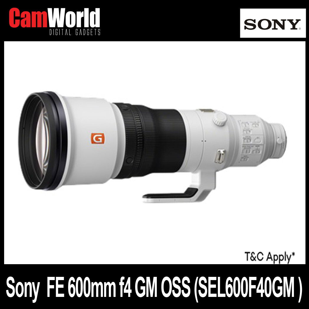 Sony FE 600MM F4 GM OSS ( SEL600F40GM ) ( SONY MALAYSIA ) | Lazada