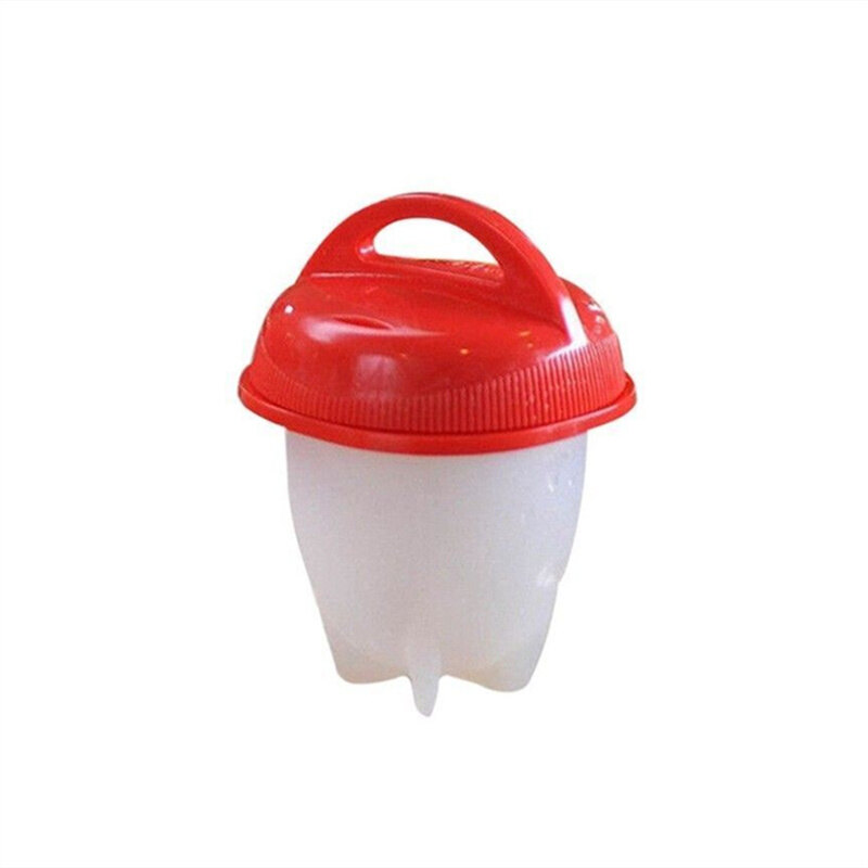 1/4/6Pcs Egg Poachers Cooker Silicone Non-Stick Egg Boiler Cookers Pack Boiled Eggs Mold Cups Steamer Kitchen Gadgets