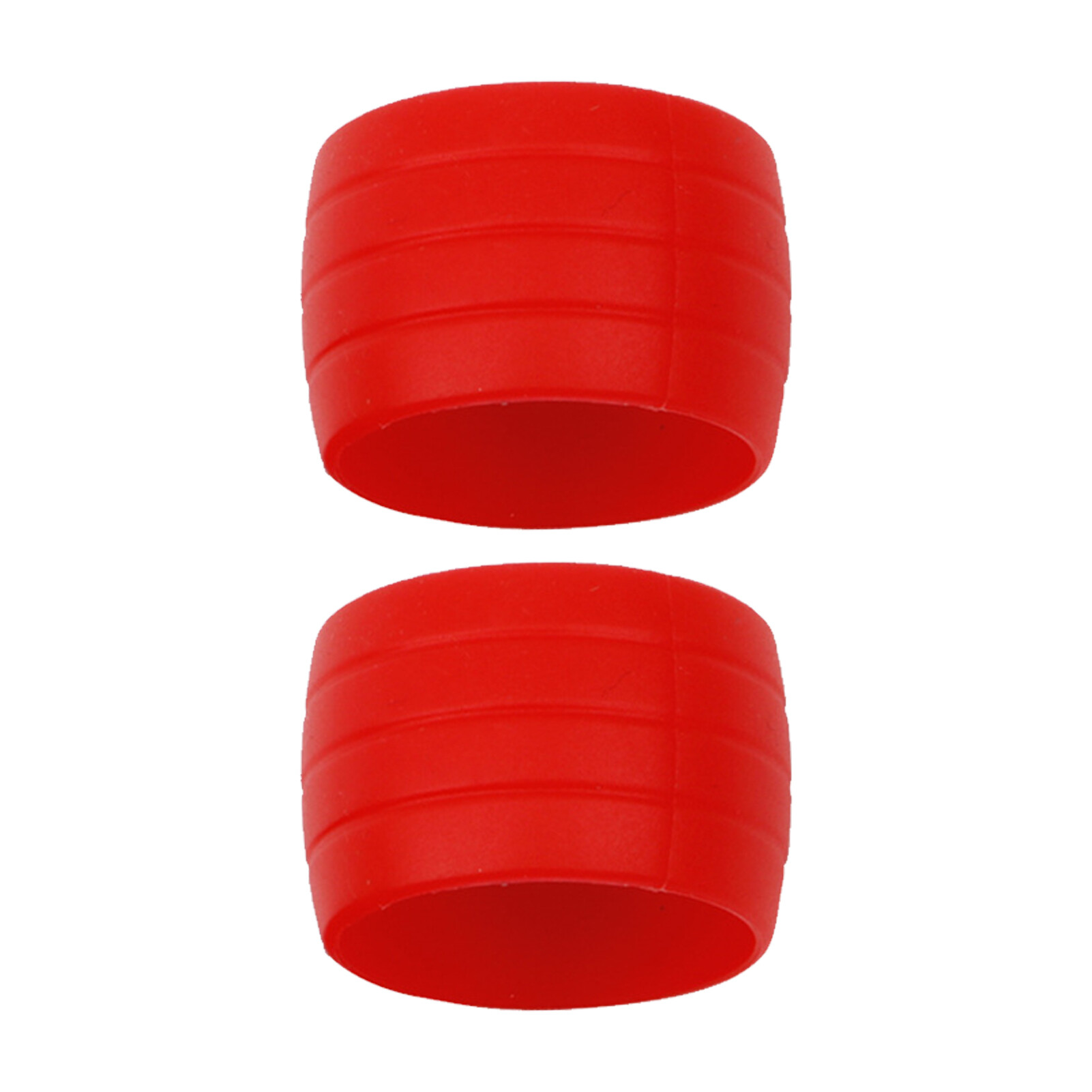 1 Pair Bar Tape Fix Ring Scratch Resistant Protective Silicone Anti Slip Handle Strap Fix Ring for Cycling Brake Hose Protector