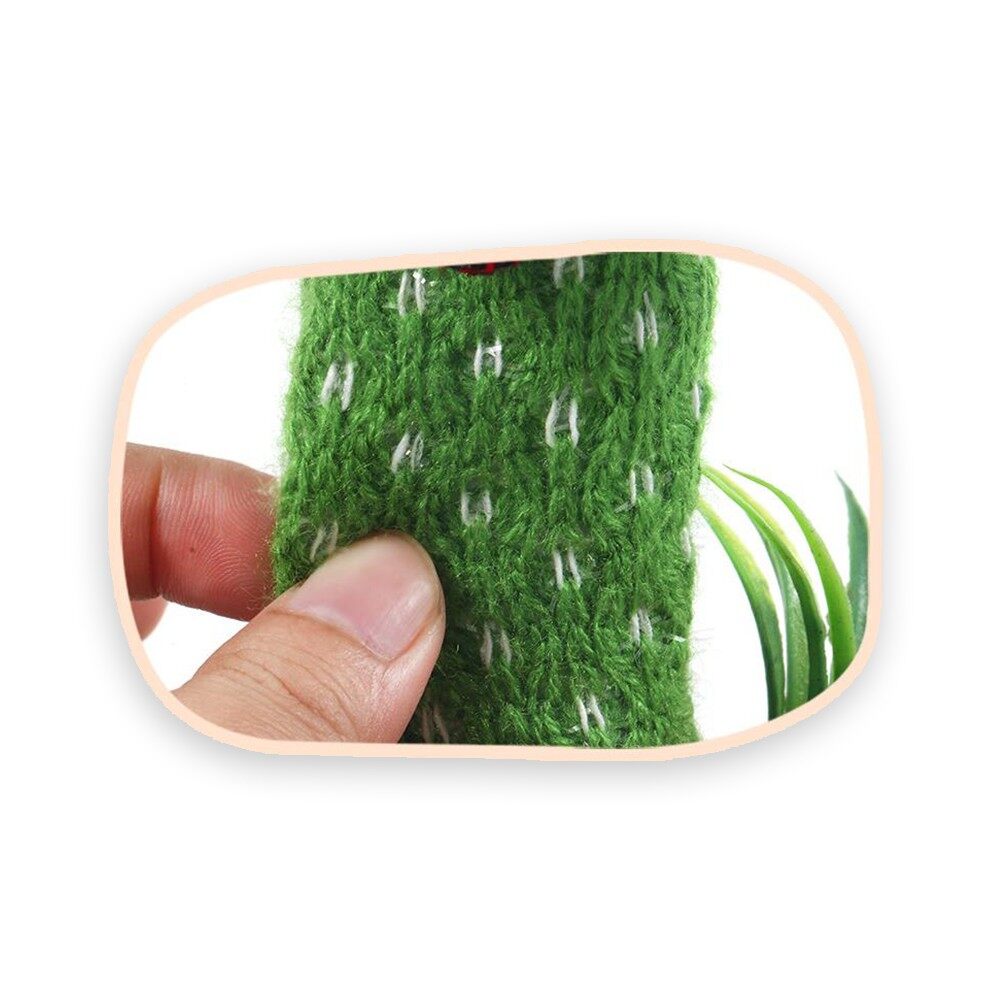 Đồ chơi bắt chước xương rồng 1 CÁI Nhảy múa với ánh sáng, Tiếng hát cây xương rồng lặp đi lặp lại Đồ chơi sang trọng để trang trí nhà cửa, trẻ em chơi