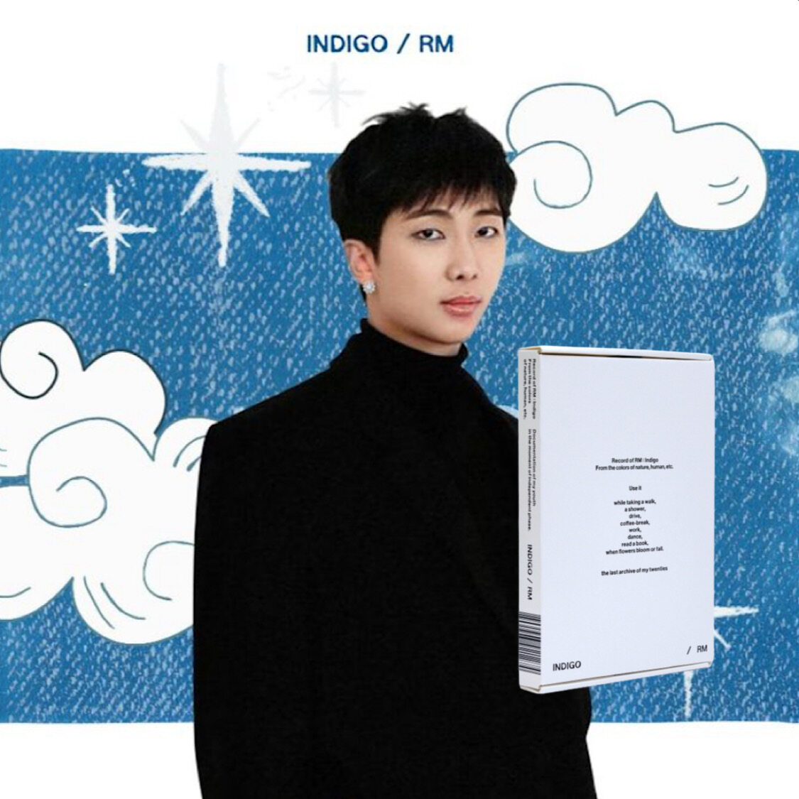 RM Book Edition, RM solo album, Record of RM Indigo | Lazada