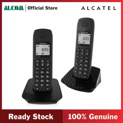 Alcatel E132 DUO DECT Basic Digital Cordless Landline Telephone TM Unifi Line Maxis Time Home Office House Phone