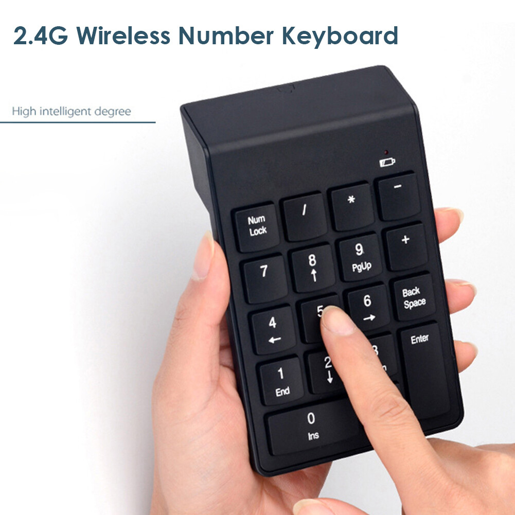 Không Dây Bàn Phím Số Máy Tính Xách Tay Máy Tính Xách Tay Máy Tính Bảng Bàn Phím Số 2.4GHz Tiện Dụng