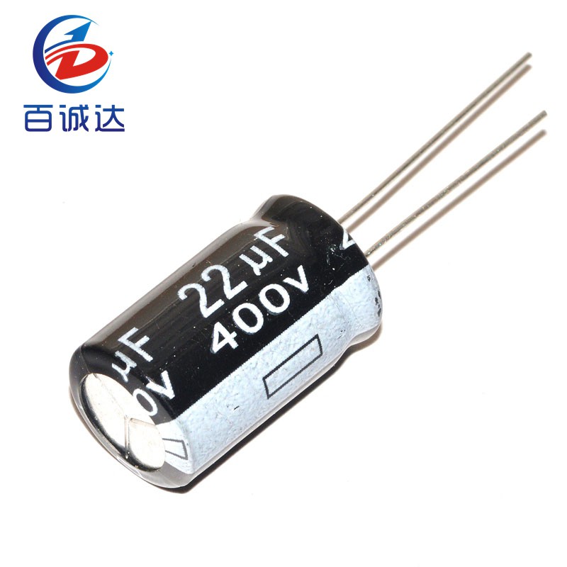 20pcsset 400v 22uf 22uf400v 13*20 electrolytic capacitor 400v 22uf aluminum electrolytic capacitors