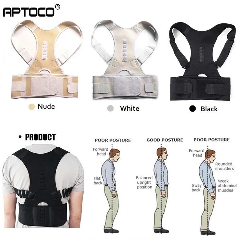back brace for shoulder posture