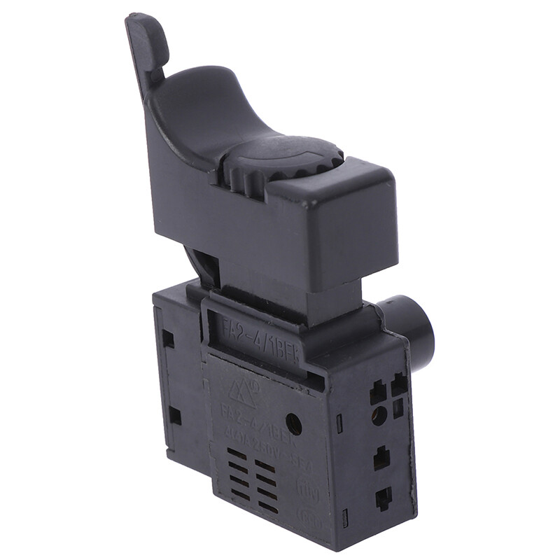 Jettingbuy FA2-6/1BEK black 6a 250v electric drill speed control trigger button switch