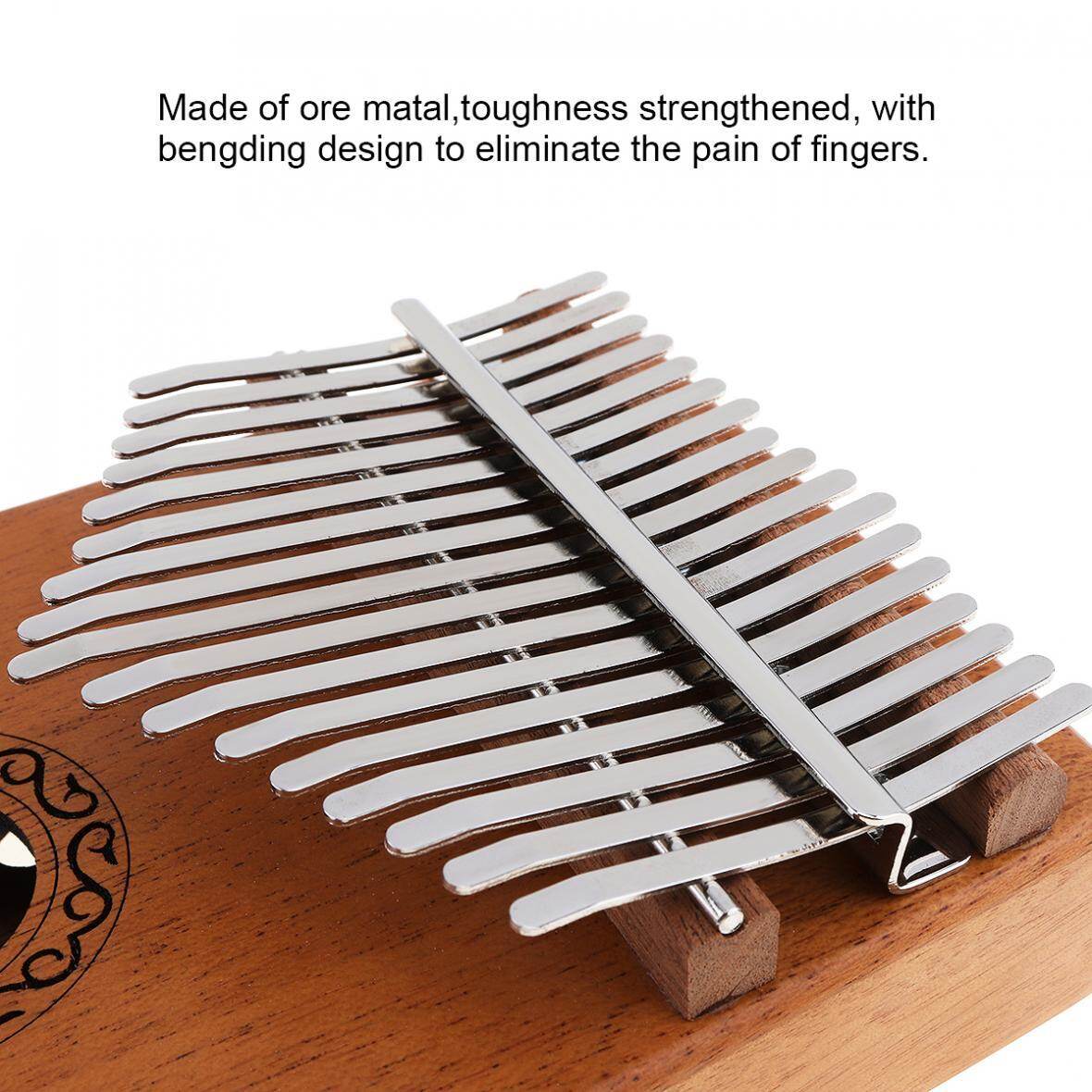 SLADE 17 Key Kalimba Single Board Mahogany Thumb Piano