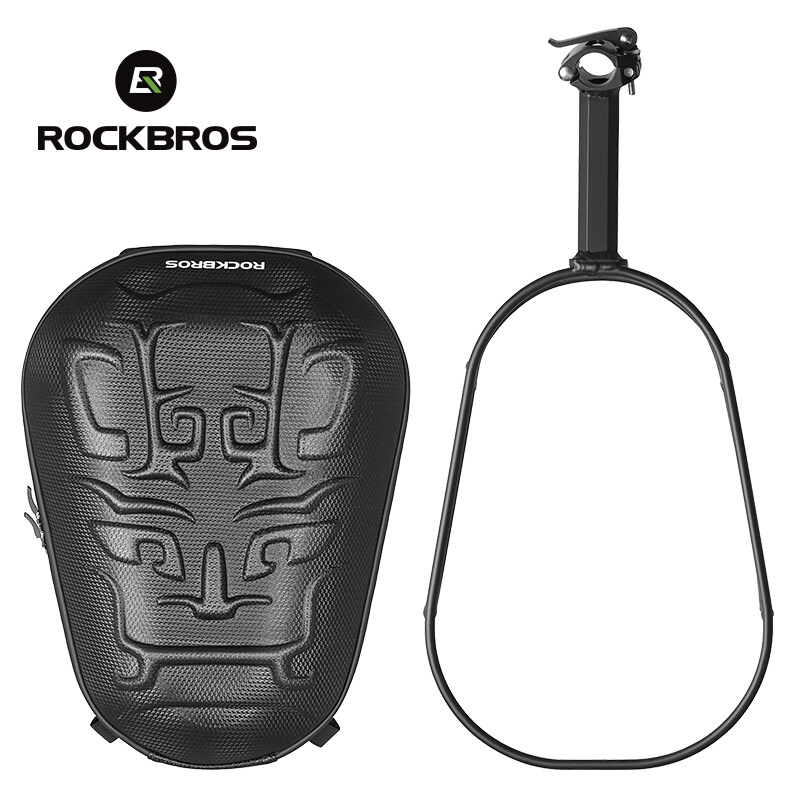 ROCKBROS Bike Rear Rack Bag Hard Shell Large Capacity Bicycle Bag