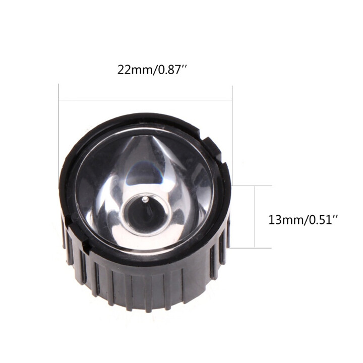 Chụp Led 1W - 3W (Góc 60 Độ)