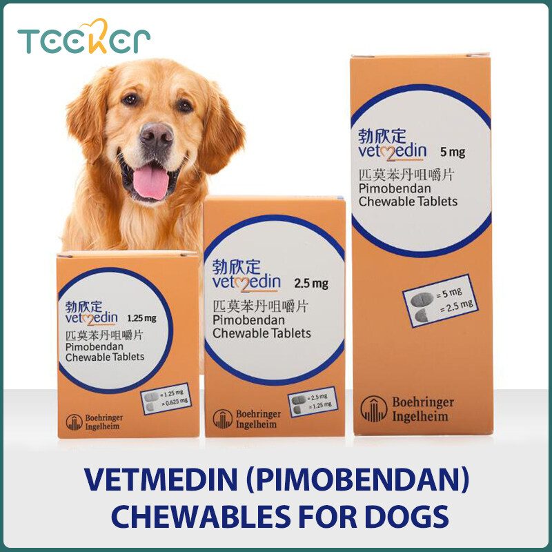 Vetmedin Pimobendan Chewables Tablets For Dogs Congestive Heart Disease ...