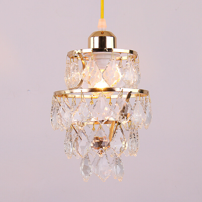 New Modern Gold Crystal Chandelier, Ceiling Lights Chandelier Style