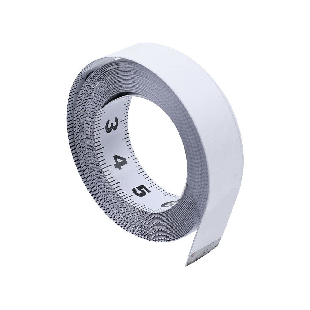 SelfAdhesive Measuring Tape Metal Workbench Ruler Adhesive Backed Tape