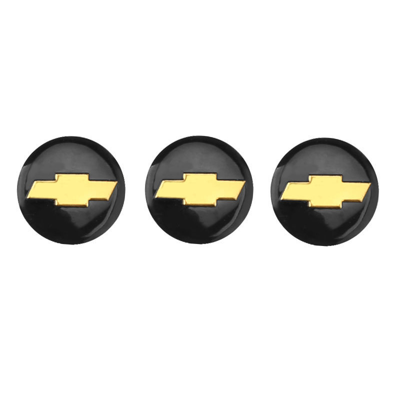 3PCS 14mm Car Remote Key Logo Sticker Badge Decal Emblem Auto Accessories for Chevrolet Aveo Cruze Malibu Spark Lova Orlando Captiva Optra Trax Camaro Lacetti Sail