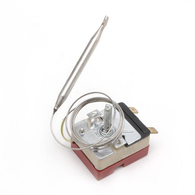 Bộ Điều Khiển Nhiệt Độ 250V 16A 30-110 Độ C Núm Điều Chỉnh Công Tắc Mao Dẫn