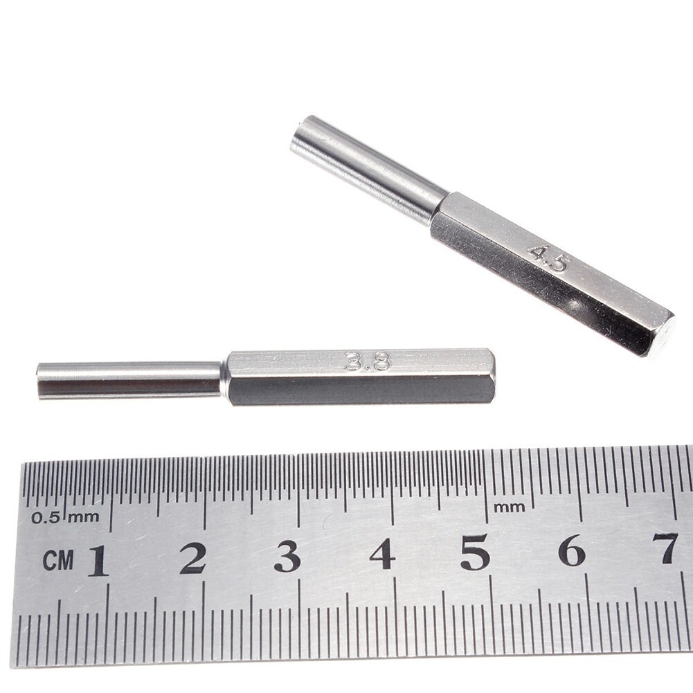2 Chiếc Tua Vít Bảo Mật 3.8Mm 4.5Mm Bit Hình Lục Giác Gamebit Cho Nintendo NES N64
