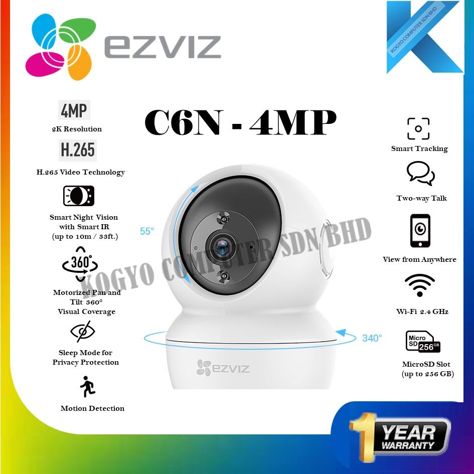 ezviz internet pt camera c6cn