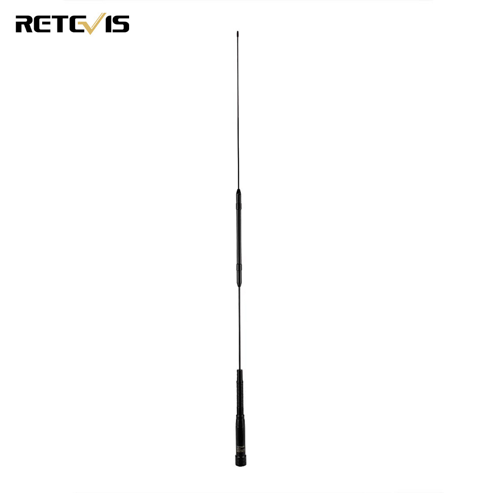 Retevis ma03 antenna transceiver antenna, dual band antenna, 100w 5dbi car radio mobile antenna, sl16-j connector,4km, compatible with retevis rt95 rt90 rt98 rt99 ra27 rt73