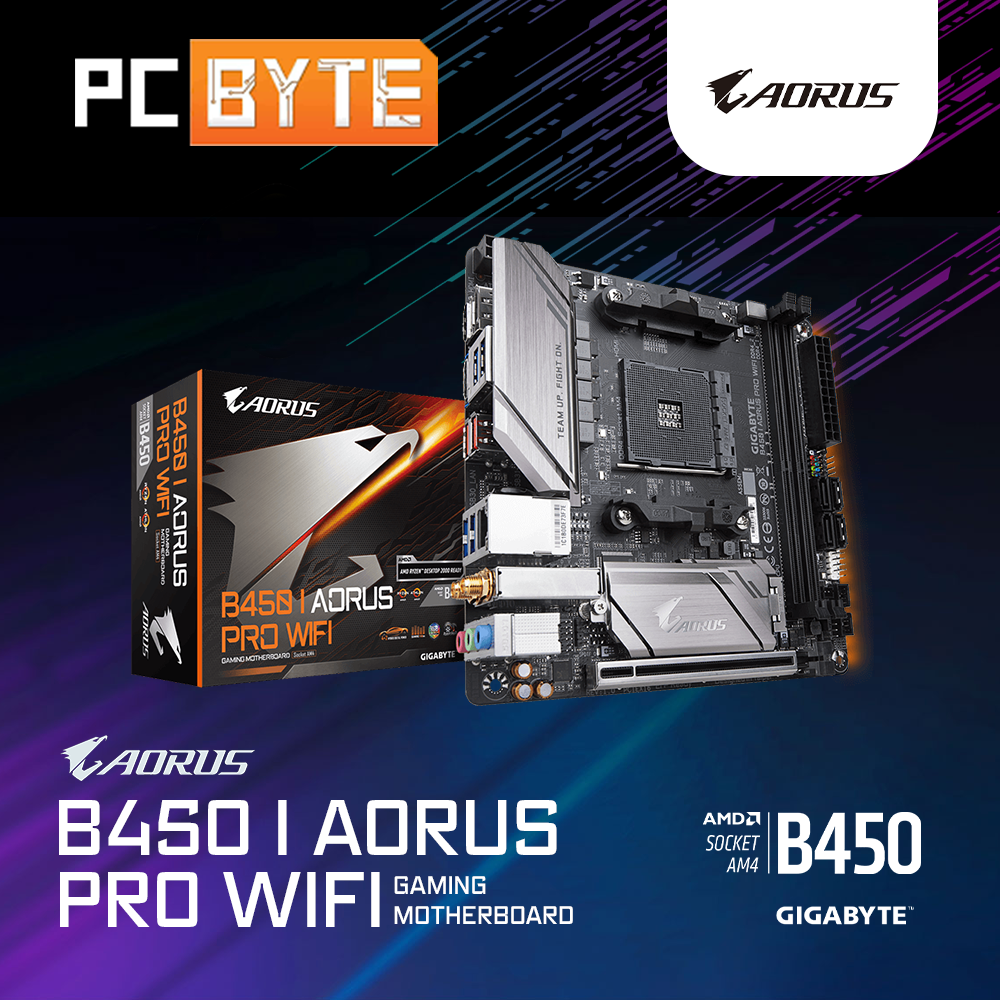 Am4 B450 I Aorus Pro Wifi Review Am4 Gigabyte B450 Pro Wifi Mini