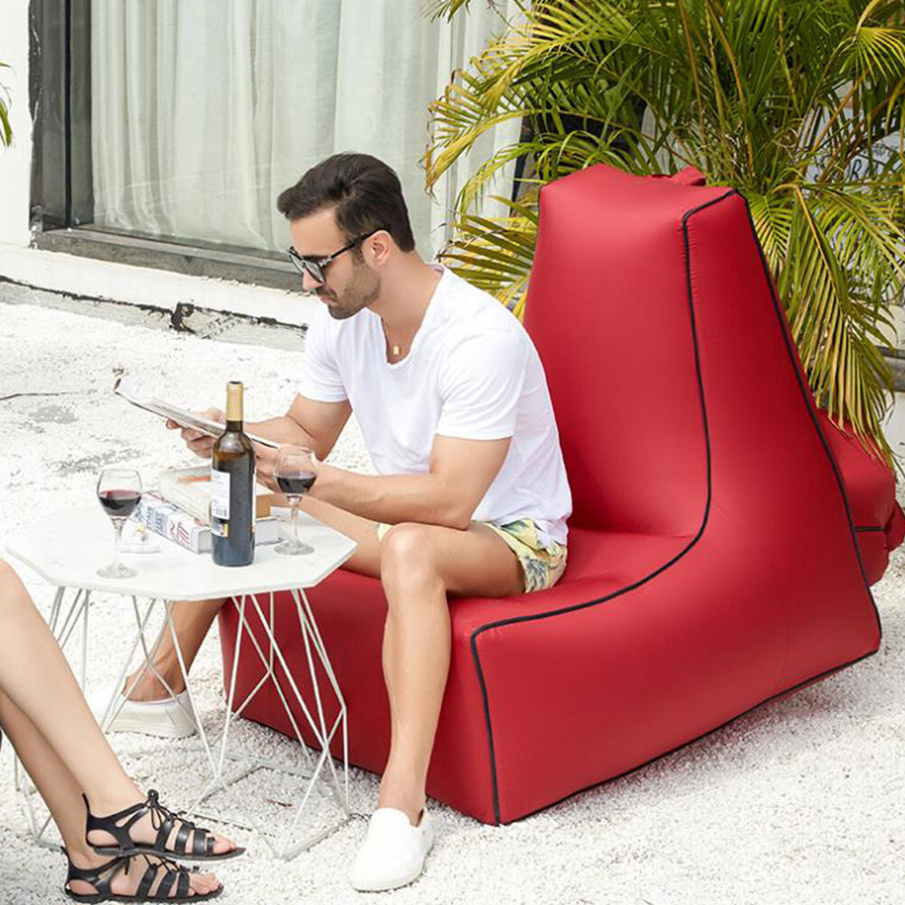 Ghế Sofa Bãi Biển Ghế Sofa Nổi Trên Nước Ghế Sofa Bơm Hơi Ngoài Trời Ghế Sofa Không Khí Cắm Trại Bãi Biển Chống Nước Gấp Gọn Tiện Dụng