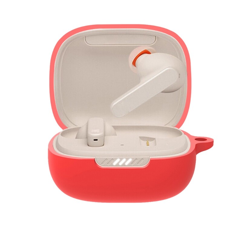 Anti-scratch Protective Cover Shell Silicone Case Protector for -JBL LIVE PRO Wireless Bluetooth-compatible Earphone