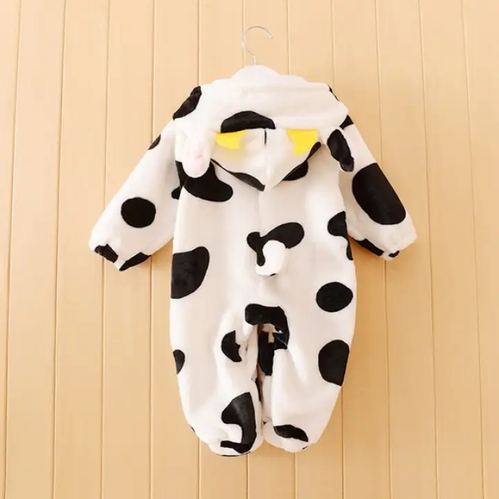 cow onesie baby