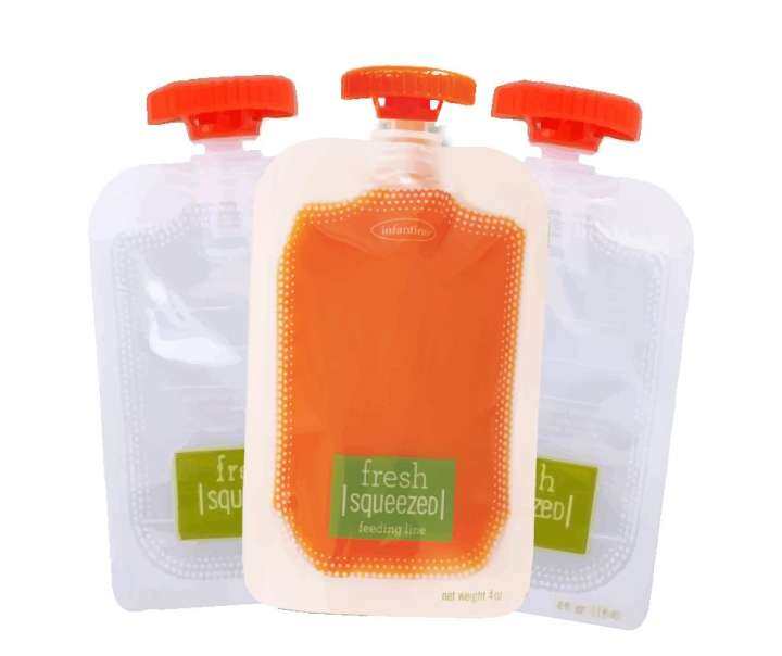 infantino fresh squeezed pouches