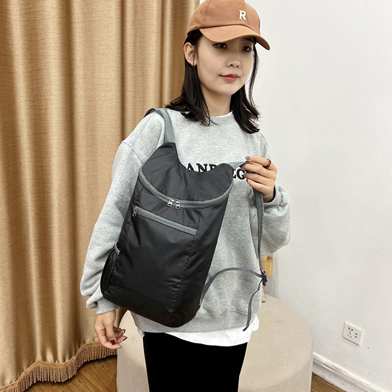 IPTY Lightweight Foldable Backpack Foldable Ultralight Outdoor Travel Backpack
