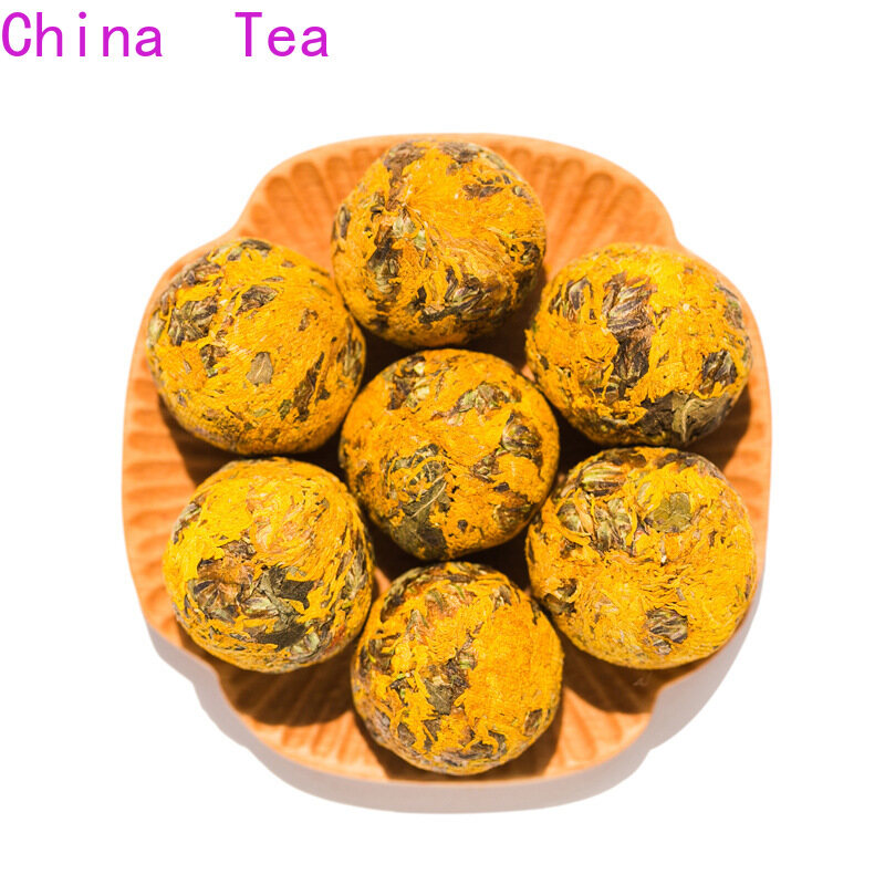 Chinese tea rose jasmine tea beads Pu'er tea scented tea