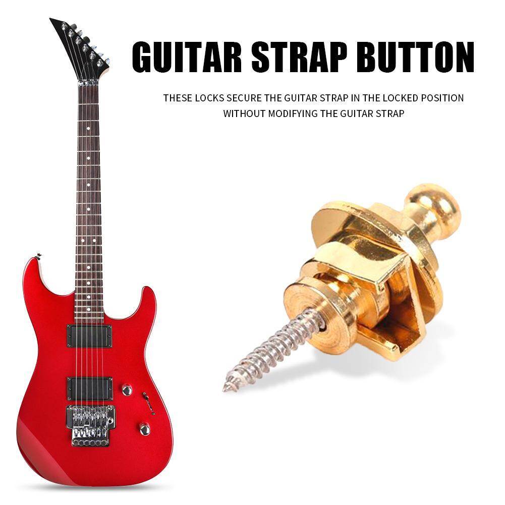 Nhạc Cụ Phụ Kiện Khóa Chống Trượt Khóa Móng Tay Dây Đeo Guitar Nút Khóa