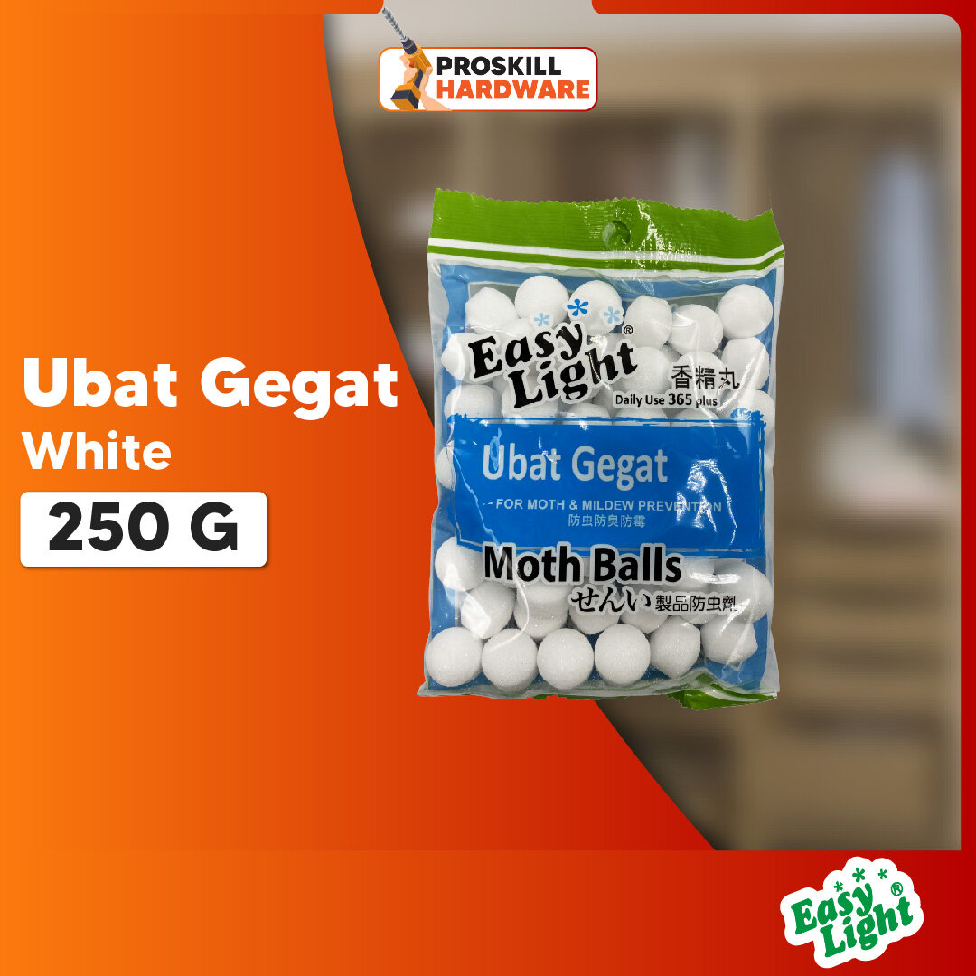 PROSKILL HARDWARE Easylight Moth Balls White Remove Odor Round Moth