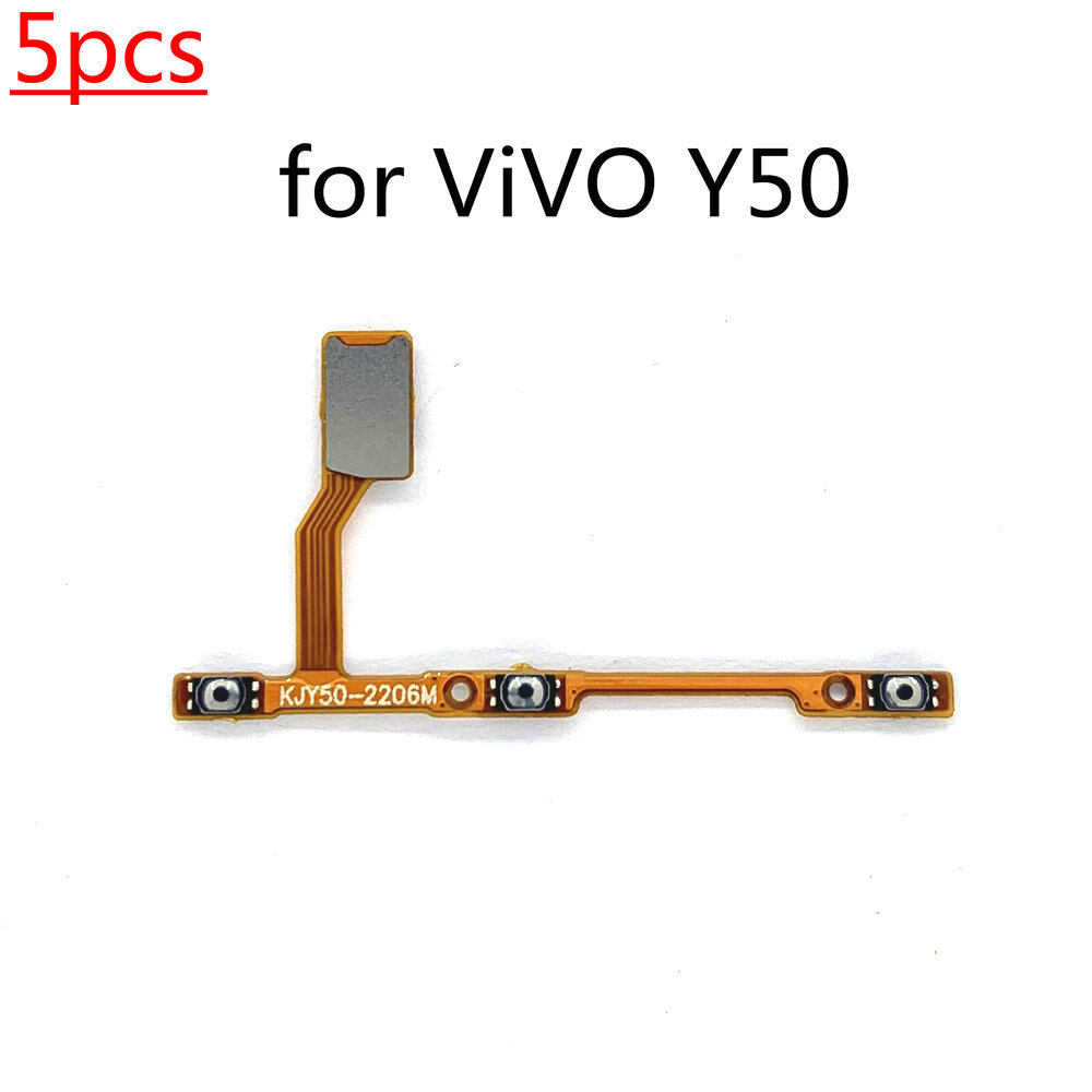 For VIVO Y50 Power Volume Side button Flex Cable On Off Switch Flex Replacement Repair Parts