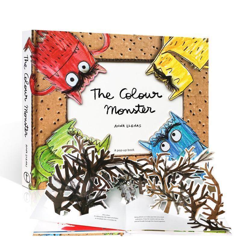 The Color Monster 3D Children's Book Colour Parent-child Habit Enlightenment Color Monster Emotional Management Picture Book