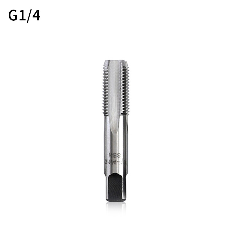 Junejour ball bearing steel thread tap cylindrical pipe thread tap g1/8,1/4,3/8,1/2,3/4 thread repair tapping hand tools