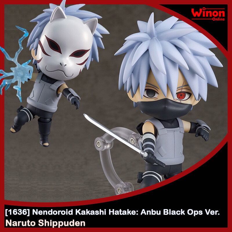 Naruto: Shippuden Kakashi Hatake Anbu Black Ops Ver. Nendoroid Action Figure