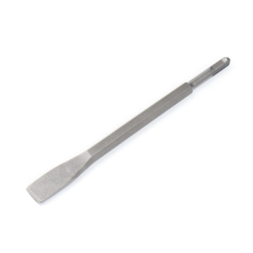 Electric Hammer Drill Bit Round Shank Flat Chisel Ditch Chiseling Concrete Tool