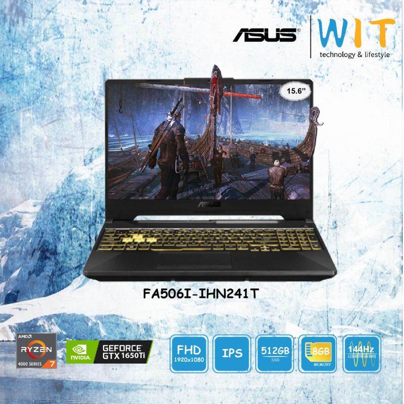Asus TUF Gaming Laptop A15 FA506I-IHN241T 15.6 FHD 144Hz Gaming Laptop ( Ryzen 7 4800H, 8GB, 512GB SSD, GTX1650Ti 4GB, W10 ) Malaysia