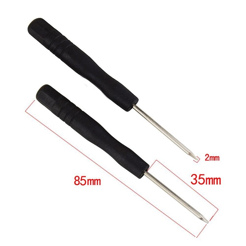 10 in 1 magnetic screwdrivers set with phillips 1.2 1.5 2.0 torx t3 t4 t5 t6 5 point star 0.8 1.2 for iphone samsung ipad pc