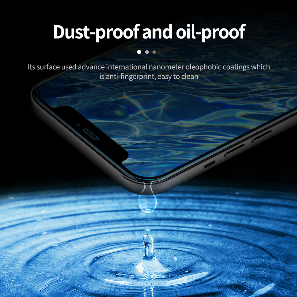 Nillkin 0.2mm Glass for iPhone 12 mini 12 Pro Screen Protector H+Pro Anti-Explosion Anti-Fingerprint 9H Super Thin Tempered Glass Film