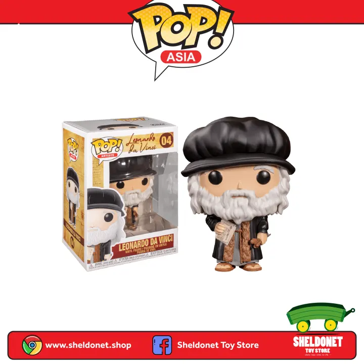 funko pop leonardo da vinci