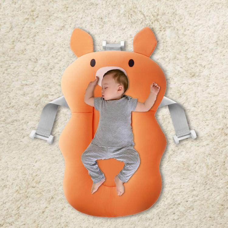 Baby Bath Pillow Soft Nonslip Baby Bath Mat Comfy Floating Bathing Pad