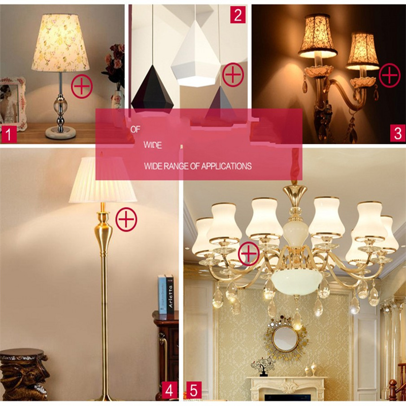 E14 E27 Screw LED 12W Corn Bulb Highlight Bulb Light Household Energy-saving Heating and Cooling Chandelier