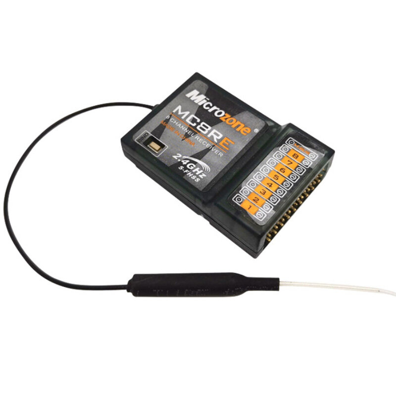 MicroZone MC6RE MC7RB MC9002 MIni M-SBUS Receiver 6CH MC8RE 8CH For MC6C MC8B Controller Transmitter RC Airplane Drones model