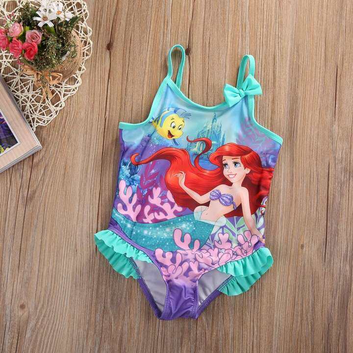 little mermaid one piece swimsuit