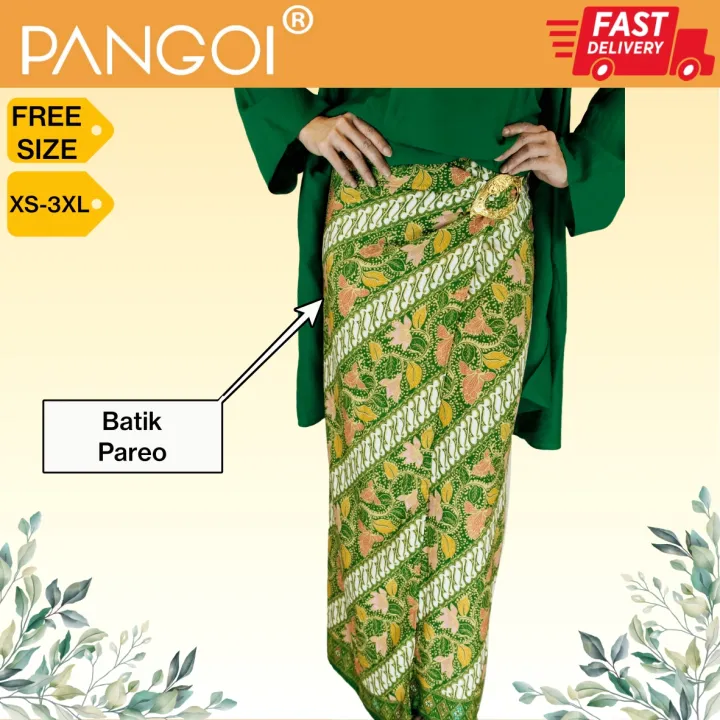 batik pareo skirt